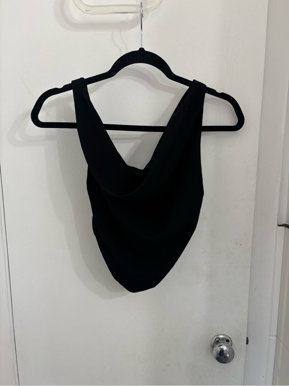 Forever 21 Black Cowl Neck y2k Camisole